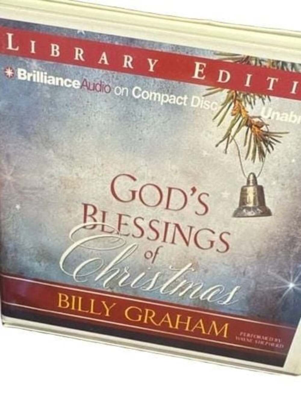 God's Blessings of Christmas by Billy Graham Unabridged Audio CD Library Edition